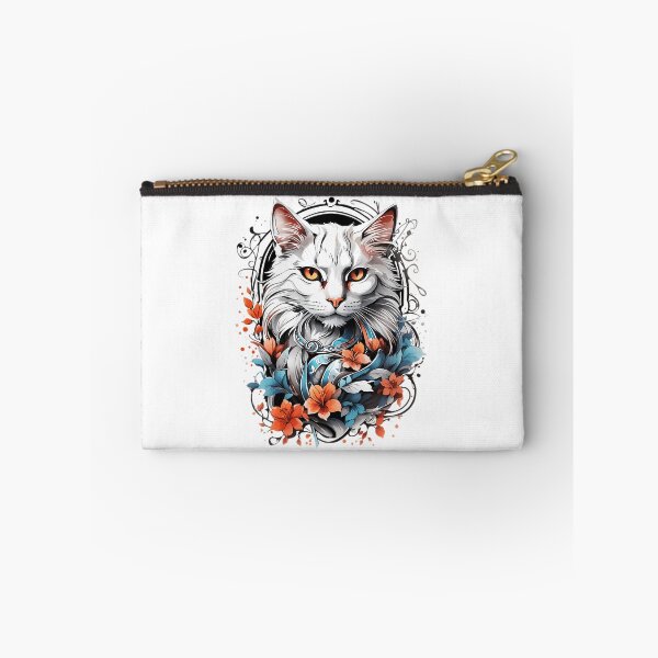 Item preview, Cat Tattoo A Traditional Design In Vector Art designed and sold by darden-shan.