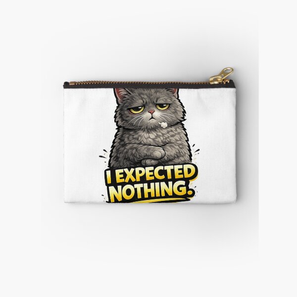Item preview, Funny I Expected Nothing Grumpy Cat designed and sold by UvooArt.