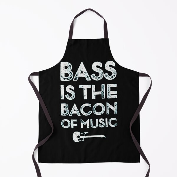 Item preview, Glitter Texture Bass Is The Bacon Music Slogan designed and sold by FranzBode.