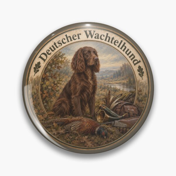 Artikelvorschau, Deutscher Wachtelhund Jagdkunst – Deutscher Spaniel entworfen und verkauft von TammyHunterArt.