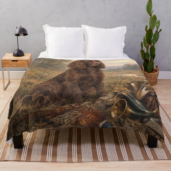 Item preview, Deutscher Wachtelhund Hunting Art – German Spaniel designed and sold by TammyHunterArt.