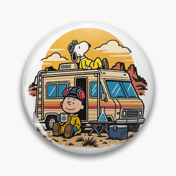 Item preview, Breaking Peanuts RV Adventure Funny Camping Design designed and sold by Bayanihan.