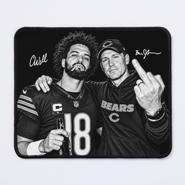 Item preview, Caleb Williams Ben Johnson Chicago Football designed and sold by casopicolo.