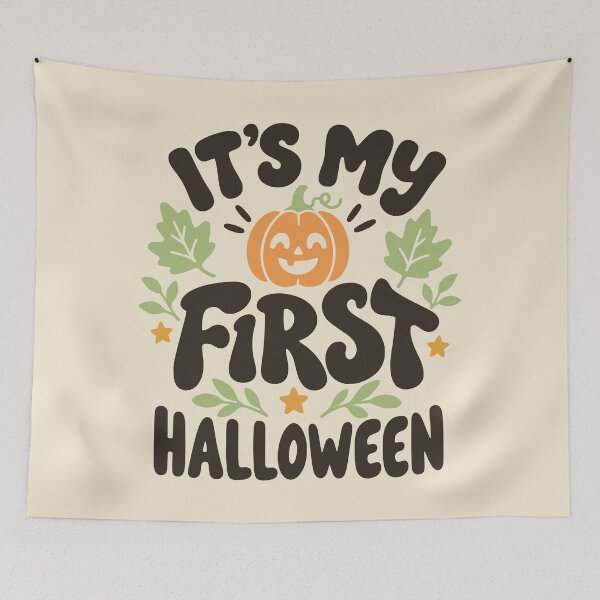 Item preview, My First Halloween Cute Pumpkin Baby Design designed and sold by MavtM.