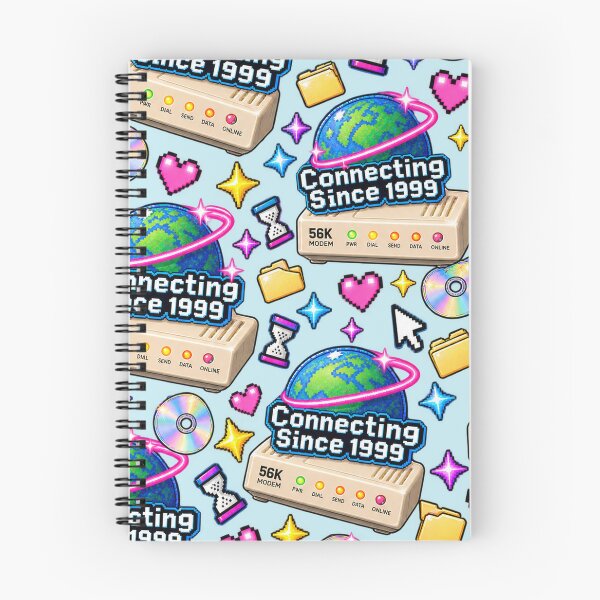 Item preview, Connecting Since 1999 – Retro Dial Up Modem Y2K Design designed and sold by MetaModel Editions.