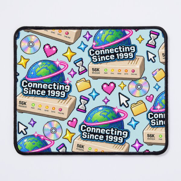 Item preview, Connecting Since 1999 – Retro Dial Up Modem Y2K Design designed and sold by MetaModel Editions.