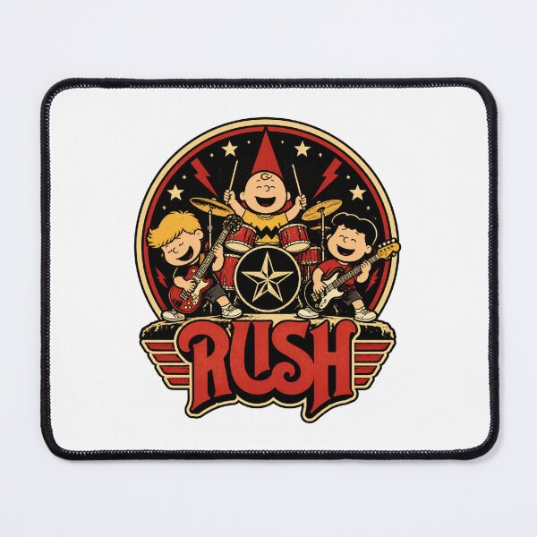 Item preview, Rush Band and Charlie Brown Mashup Classic Logo Design designed and sold by Bayanihan.