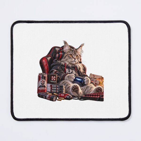 Item preview, "Gamer-Cat-Resident-Evil" designed and sold by Fetzt.