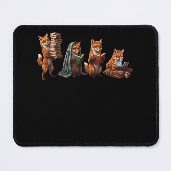 Item preview, Fox Book Reader Reading Dog Lover designed and sold by dian-rody-crest.