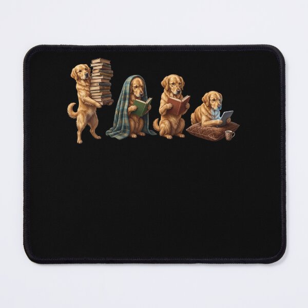 Item preview, Golden Retriever Book Reader Reading Dog Lover designed and sold by dian-rody-crest.