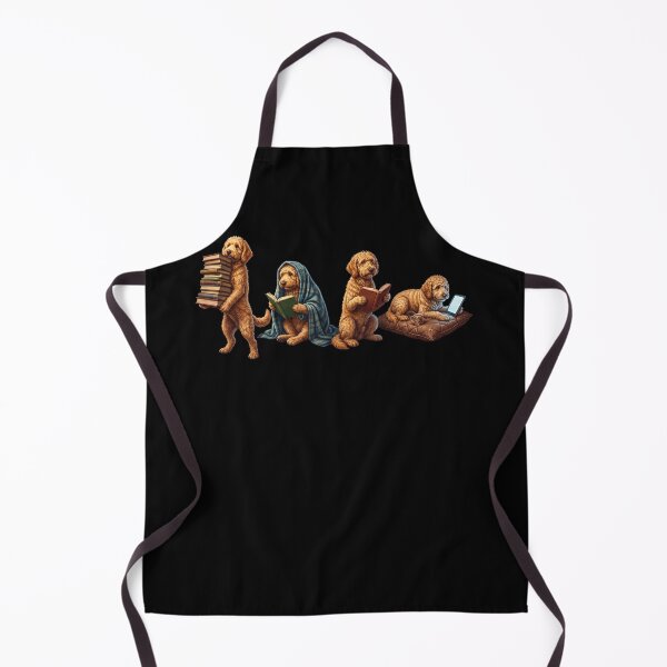 Item preview, Goldendoodle Book Reader Reading Dog Lover designed and sold by dian-rody-crest.