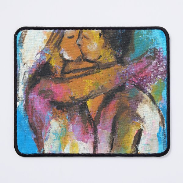 Item preview, Colorful Kiss – Acrylic Painting designed and sold by MiCarmoart.