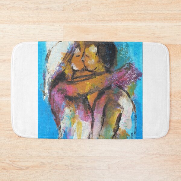 Item preview, Colorful Kiss – Acrylic Painting designed and sold by MiCarmoart.