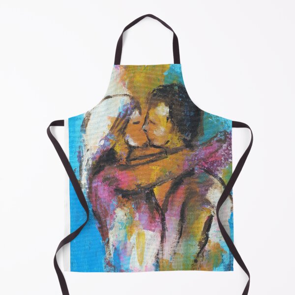 Item preview, Colorful Kiss – Acrylic Painting designed and sold by MiCarmoart.