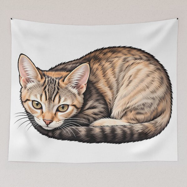 Item preview, Beautiful tabby cat designed and sold by natalik2024.