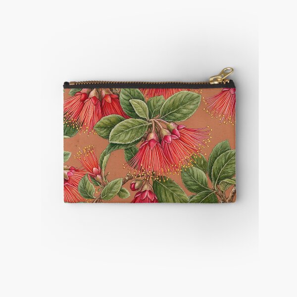 Item preview, Vintage Australian Red Flowering Gum Seamless Floral Pattern designed and sold by Studio BC.