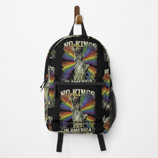 Item preview, No Kings In America Statue Of Liberty Rainbow Vintage designed and sold by SEINENGAPPI8.