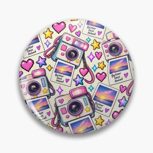 Item preview, Better Days Ahead – Retro Instant Camera Y2K Design designed and sold by MetaModel Editions.