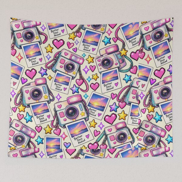 Item preview, Better Days Ahead – Retro Instant Camera Y2K Design designed and sold by MetaModel Editions.