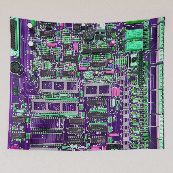 Item preview, Circuit Board in Purple designed and sold by ubiquitoid.