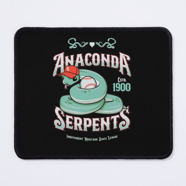 Item preview, Traditional Baseball Club Green Snake Mascot Crest designed and sold by FranzBode.