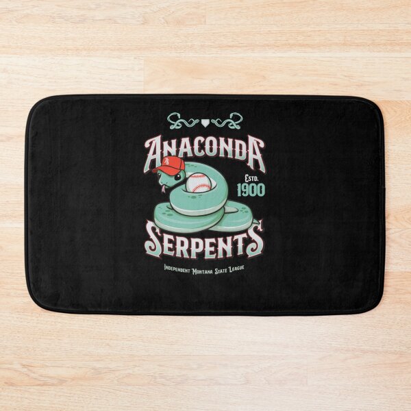 Item preview, Traditional Baseball Club Green Snake Mascot Crest designed and sold by FranzBode.
