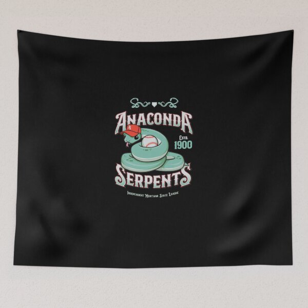 Item preview, Traditional Baseball Club Green Snake Mascot Crest designed and sold by FranzBode.