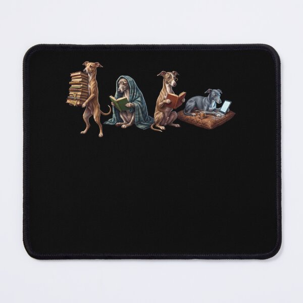 Item preview, Italian Greyhound Book Reader Reading Dog Lover designed and sold by dian-rody-crest.