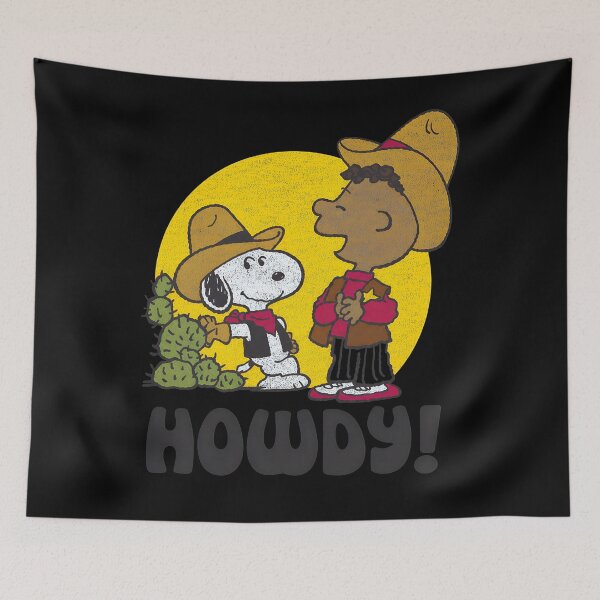 Item preview, Snoopy Charlie Brown Cowboy Howdy Peanuts designed and sold by LittleMamastore.