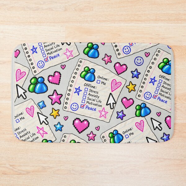 Item preview, Online Offline Choosing Peace – Retro Internet Y2K Design designed and sold by MetaModel Editions.