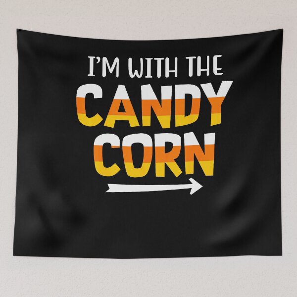 Item preview, Funny Im With Candy Corn Halloween Couples designed and sold by Khescoiu.