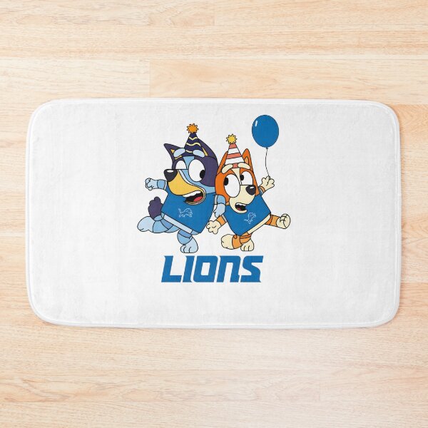 Item preview, Bluey & Bingo Detroitt Lions  designed and sold by Kleinpixel.
