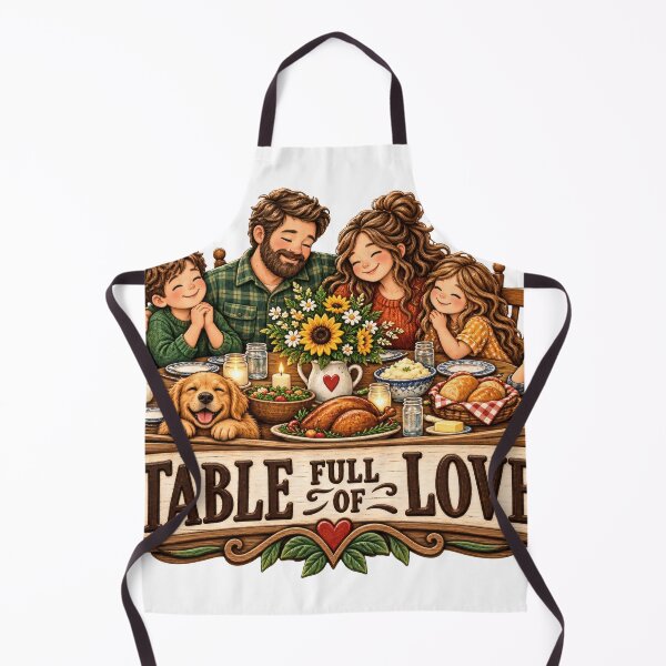 Item preview, Table Full Of Love Woodcut Balkan Family designed and sold by OfficialBalkan.