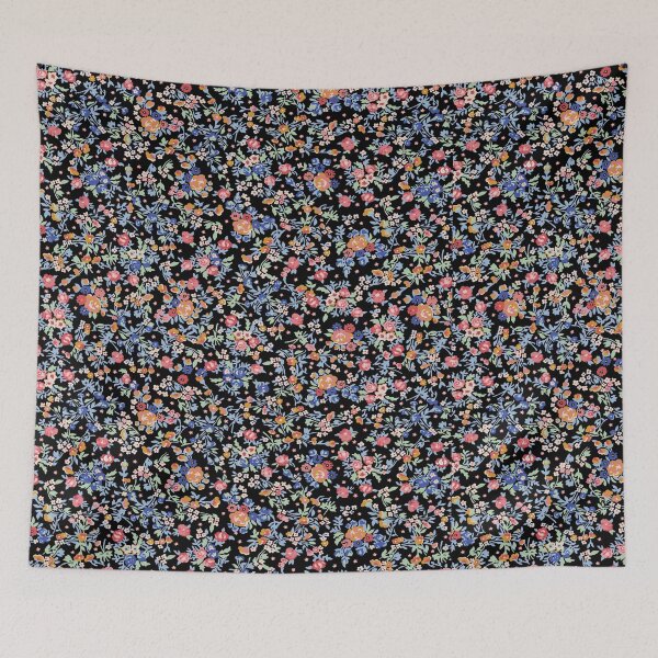 Item preview, Midnight Garden Floral – Moody Vintage Calico Print designed and sold by EK EXCLUSIVE.