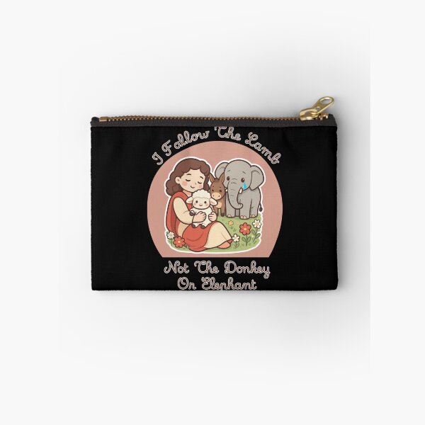 Item preview, I Follow The Lamb Not The Donkey Or Elephant designed and sold by tellia-kallisto.
