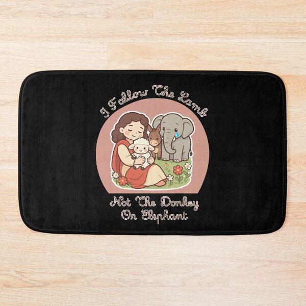 Item preview, I Follow The Lamb Not The Donkey Or Elephant designed and sold by tellia-kallisto.