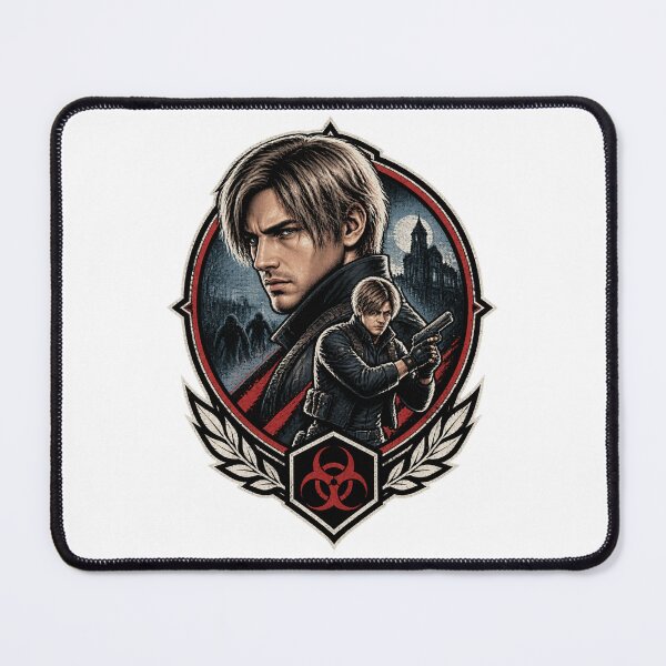 Item preview, Leon Kennedy Fan Art Inspired by Resident Evil Requiem - Action Horror Character Design designed and sold by ANUP DAS.