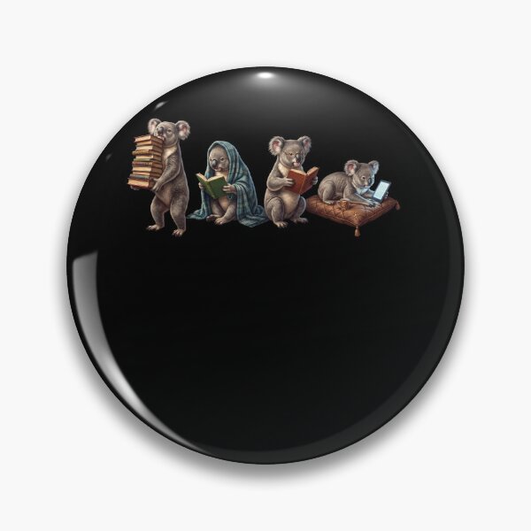 Item preview, Koala Book Reader Reading Dog Lover designed and sold by dian-rody-crest.