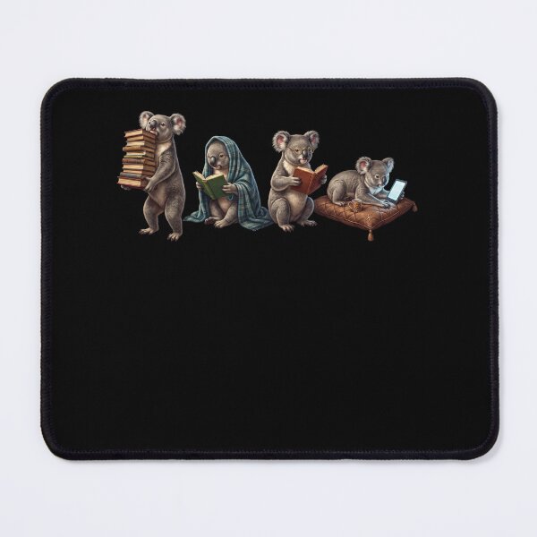 Item preview, Koala Book Reader Reading Dog Lover designed and sold by dian-rody-crest.