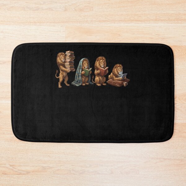 Item preview, Lion Book Reader Reading Dog Lover designed and sold by dian-rody-crest.