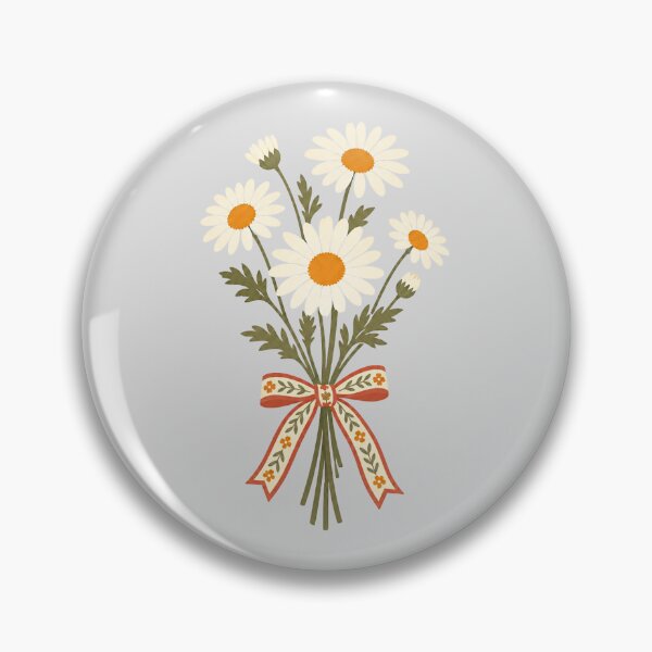 Item preview, Daisy Bouquet with Decorative Floral Bow designed and sold by hattie's.