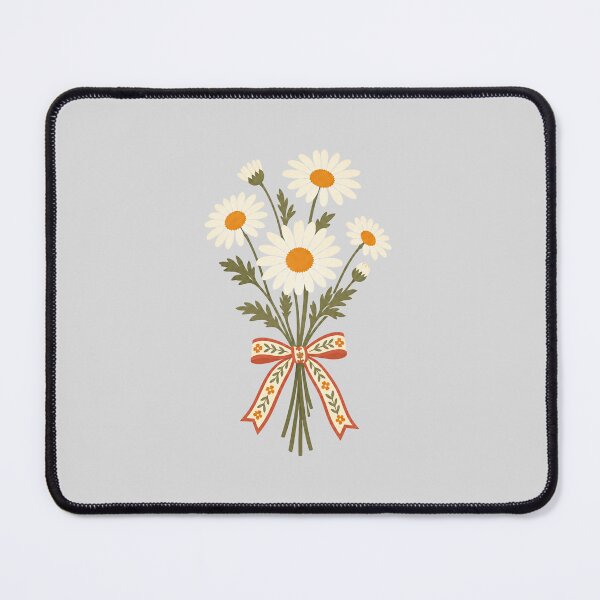 Item preview, Daisy Bouquet with Decorative Floral Bow designed and sold by hattie's.
