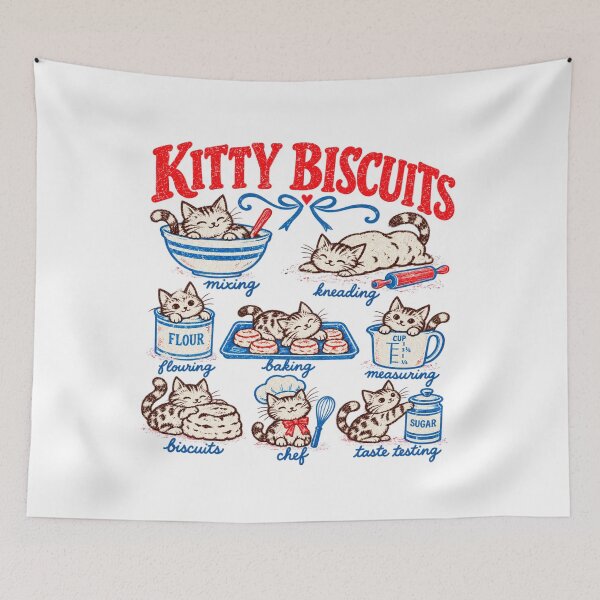 Item preview, Kitty Biscuits Cat designed and sold by HarinDonreka.
