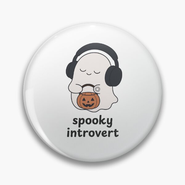 Item preview, Off Duty Little Ghost | Spooky Introvert Aesthetic designed and sold by suncorner28.