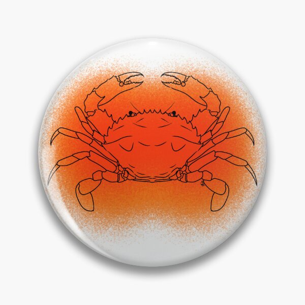Item preview, Red Crab Line-art (Orange) designed and sold by Burnt_Pikachu.