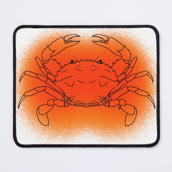 Item preview, Red Crab Line-art (Orange) designed and sold by Burnt_Pikachu.