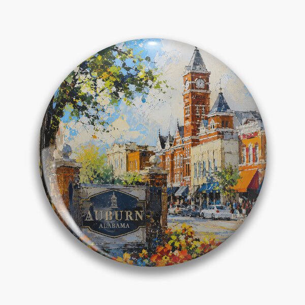 Item preview, Auburn, Alabama Painting – Beautiful Place in the United States of America. designed and sold by GalleryKauffeld.