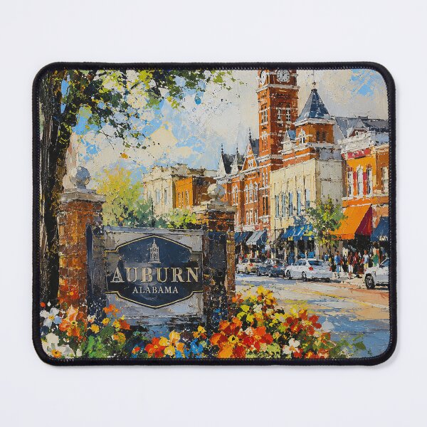 Item preview, Auburn, Alabama Painting – Beautiful Place in the United States of America. designed and sold by GalleryKauffeld.