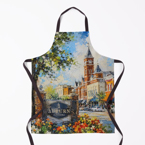 Item preview, Auburn, Alabama Painting – Beautiful Place in the United States of America. designed and sold by GalleryKauffeld.
