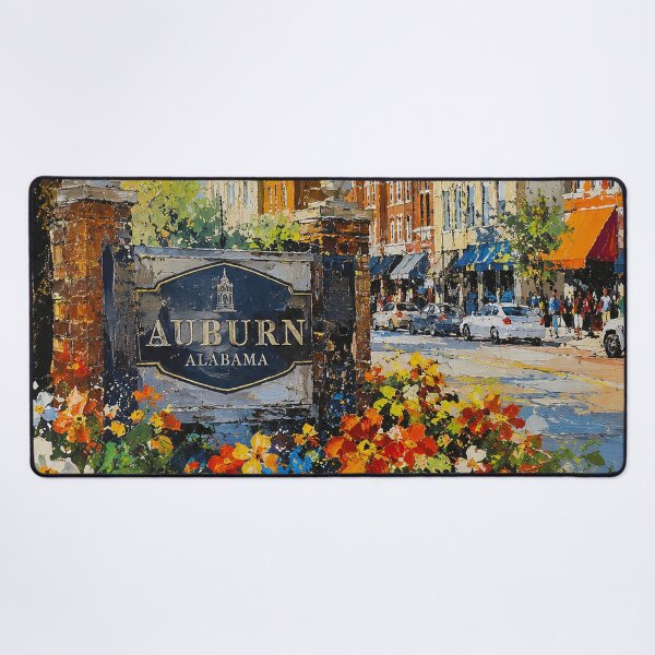 Item preview, Auburn, Alabama Painting – Beautiful Place in the United States of America. designed and sold by GalleryKauffeld.